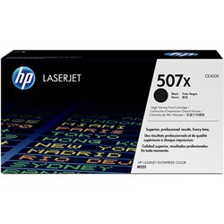 HP 507X toner LaserJet noir grande capacité authentique