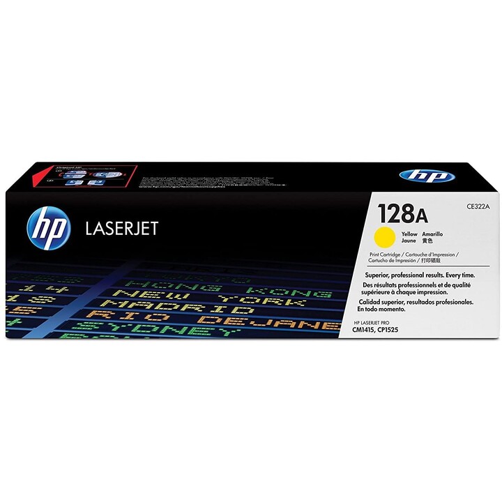 CARTUCHO DE IMPRESIÓN HP 128A LASERJET AMARILLO