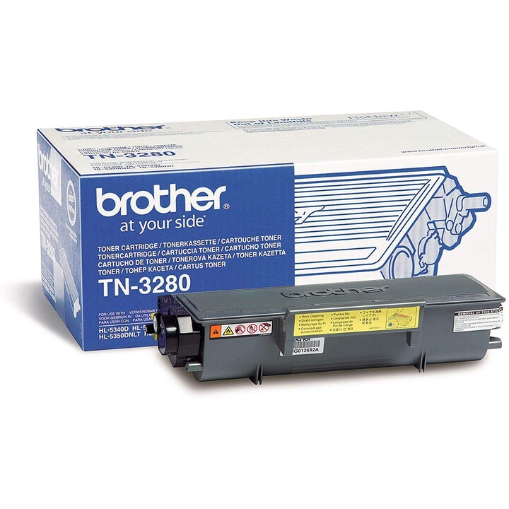 Cartouche de toner noire Brother HL5340D TN3280