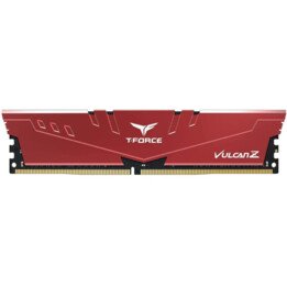 DR4 16GB PC 3200 Teamgroup T-Force Vulcan Z TLZRD416G3200HC16F01 red