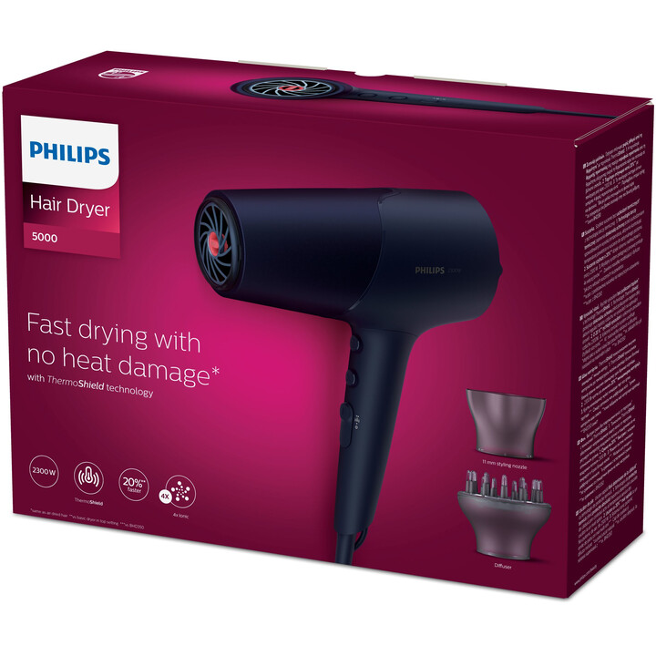Philips 5000 series Secador con tecnología ThermoShield de 2300 W