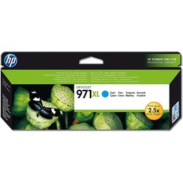 HP Original 971XL Ink Cartridge cyan 6,600 pages (CN626AE)