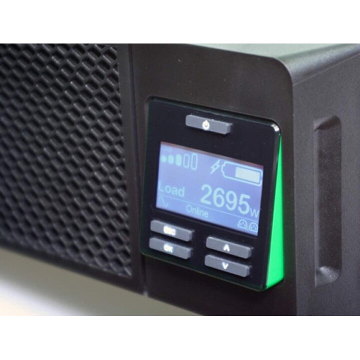 APC SRT1000XLI Unterbrechungsfreie Stromversorgung (USV) Doppelwandler (Online) 1 kVA 1000 W 12 AC-Ausgänge