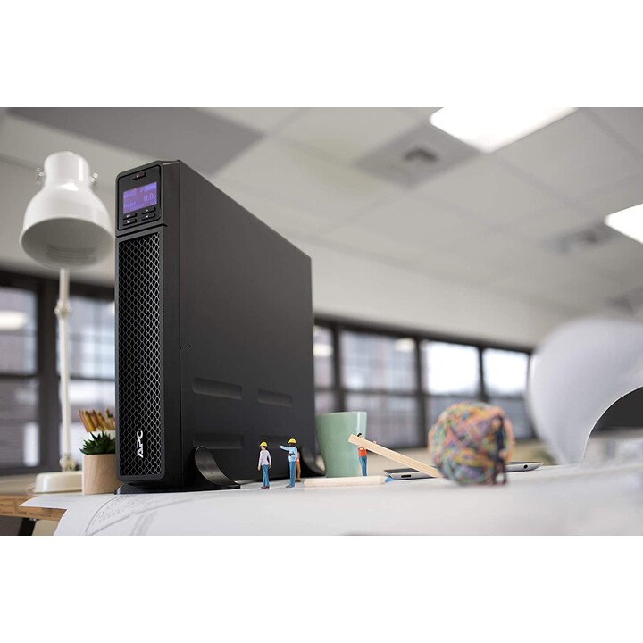 APC SRT1000XLI Unterbrechungsfreie Stromversorgung (USV) Doppelwandler (Online) 1 kVA 1000 W 12 AC-Ausgänge