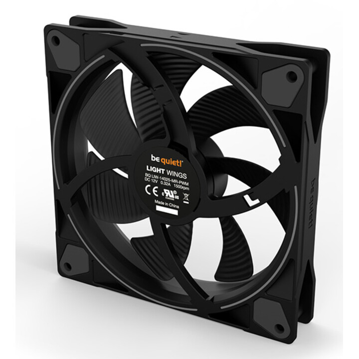 ventilateur Be Quiet Light Wings 140mm PWM haute vitesse