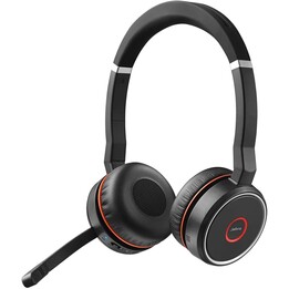 Jabra Evolve 75 MS Stereo Headset On-Ear Bluetooth