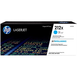 Toner HP authentique 212X cyan 10 000 pages (W2121X)