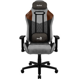 Aerocool DUKE AeroSuede Universal Gaming Chair Black, Brown, Gray