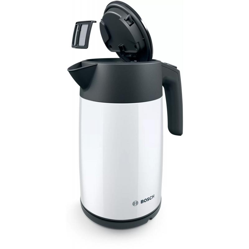 Electric kettle Bosch TWK 7L461, 2400 W, 1.7 l White - Imagen 1