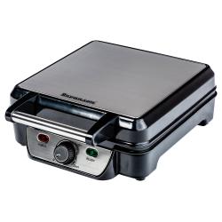 Ravanson GR-7030 waffle iron 4 waffle(s) 1100 W Black - Imagen 1