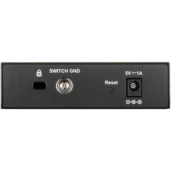 D-Link DGS-1100-05V2 Netzwerk-Switch Managed Gigabit Ethernet (10/100/1000) Schwarz