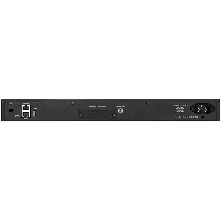 D-Link DGS-3130-54PS Managed L3 Gigabit Ethernet (10/100/1000) Power over Ethernet (PoE) Black, Gray