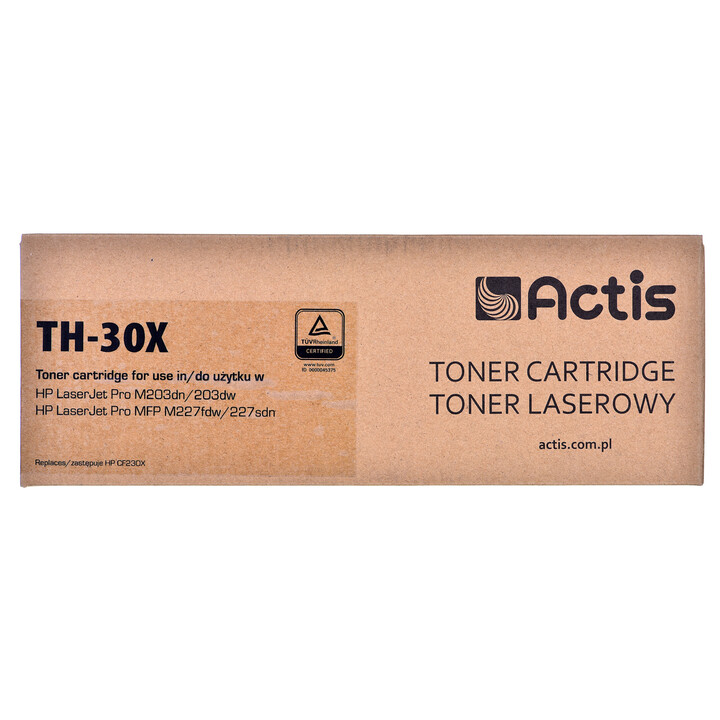 Cartuccia toner Actis TH-30X (sostituzione HP 30X CF230X standard 3500 pagine nero)