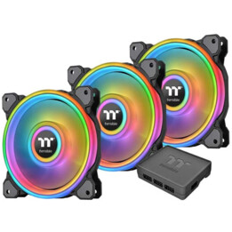 Thermaltake Riing Quad 12 RGB 3Pack Fan CL-F088-PL12SW-A