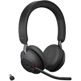 Fone de ouvido bluetooth sem fio Jabra Evolve2 65 MS estéreo