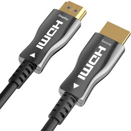 FIBRA ÓPTICA DE CABO HDMI CLAROC AOC 2.0, 4K, 30M