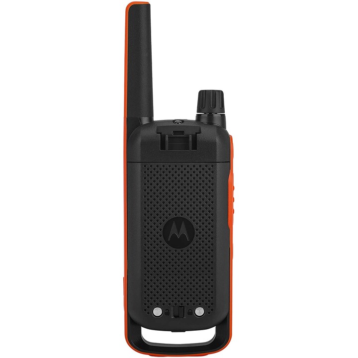Motorola T82 Twin Pack two-way radio 16 channels Black,Orange