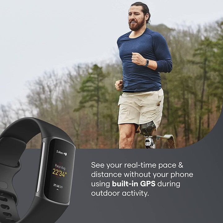 Fitbit Charge 5 Oled Noir