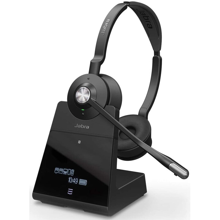 Jabra Engage 65 Stereo kabelloses DECT Headset mit Ladestation 9559-553-111