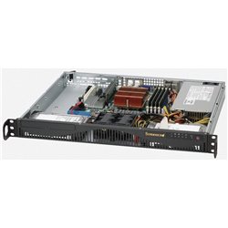 Obudowa serwerowa Supermicro CSE-512F-350B1 (Black 1U 512 Chassis W/ 350W PWS,HF,RoHS/REACH)