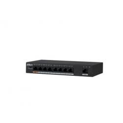 Dahua Technology PFS3009-8ET-96 No administrado L2 Fast Ethernet (10/100) Energía sobre Ethernet (PoE) Negro - Imagen 1