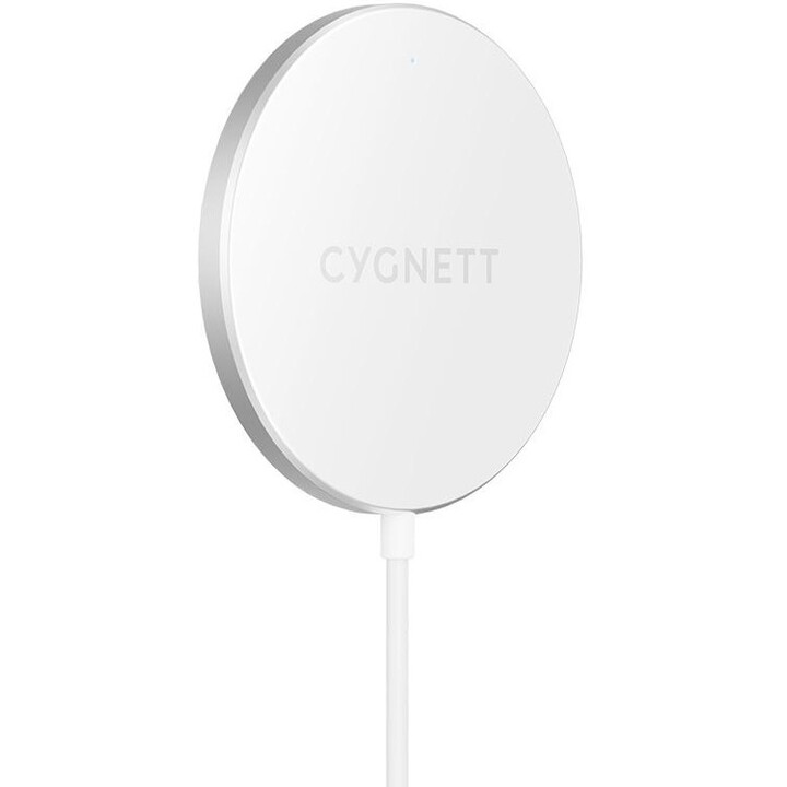 Cygnett MagCharge magnetic wireless charging cable 1.2 m white