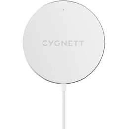 Cygnett MagCharge cable de carga inalámbrica magnética 7,5 W 2 m blanco