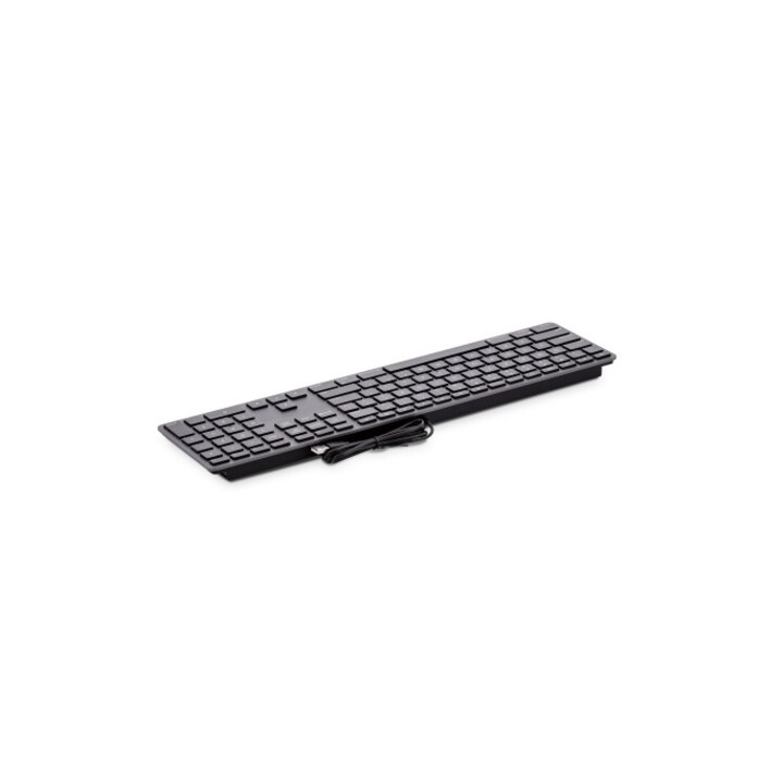 Tastiera numerica USB KB-1243, 110 tasti, 2x USB, alluminio, layout islandese, macOS, grigio siderale