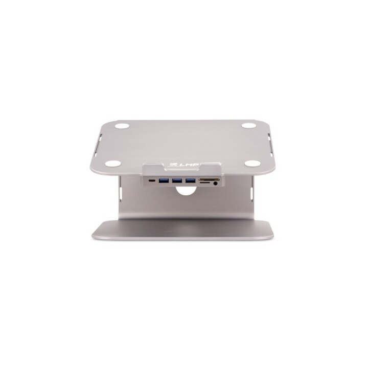ProStand, support de table ergonomique en aluminium pour ordinateur portable de 12" à 17", gris sidéral