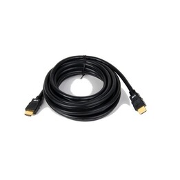 HDMI (m) auf HDMI (m) Kabel 2.0 (4K@60Hz), vergoldet, 10 m, Schwarz *Neu