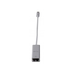 Adaptateur USB-C (m) vers Gigabit Ethernet (f) - argent