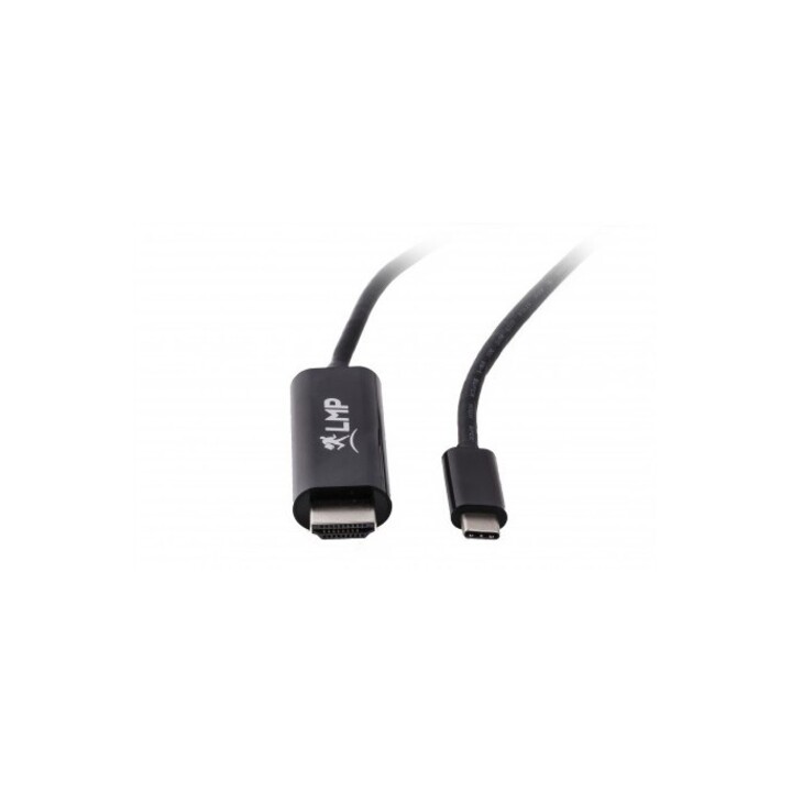 Cable USB-C a HDMI 2.0, USB-C 3.1 a HDMI 2.0 (m), 4K a 60Hz, negro, 1.8 m