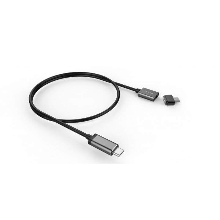 Cable de seguridad magnético de USB-C (m) a USB-C (m), hasta 100 W, 1,8 m, gris espacial * Nuevo