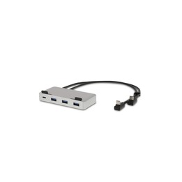 USB-C Attach Dock ProStand 4K, USB-C, 3x USB 3.0, HDMI, Mini-DP, Gigabit, 2x USB-C, silver