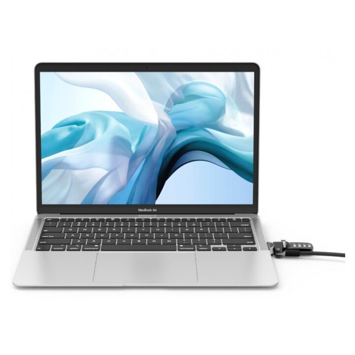 MacBook Air 2020 Lock Security Ledge with combination cable lock