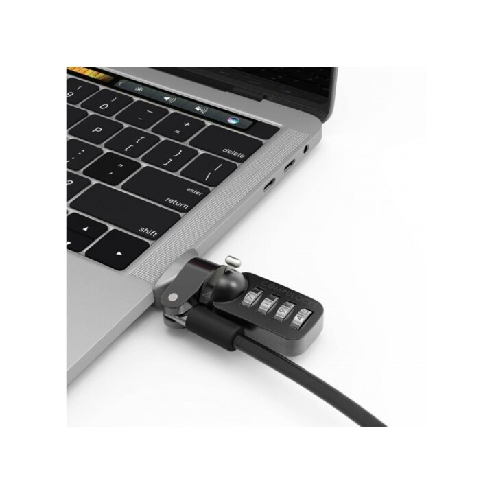 Ledge MacBook Pro TB lock adapter with combination lock