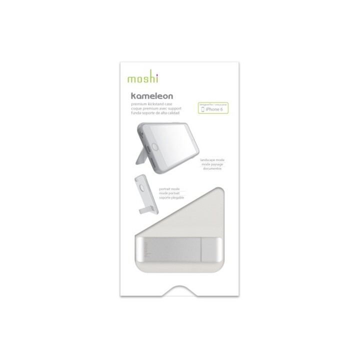 Moshi Kameleon case with kickstand for iPhone 6 ivory white
