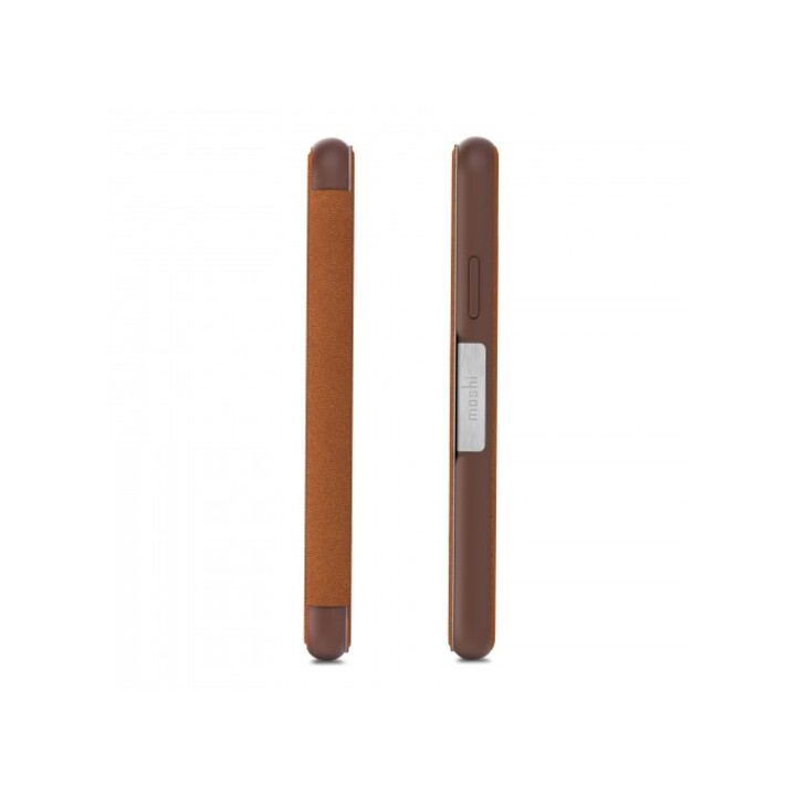 SenseCover pour iPhone XS/X - Coque rigide/Coque tactile - Marron Caramel
