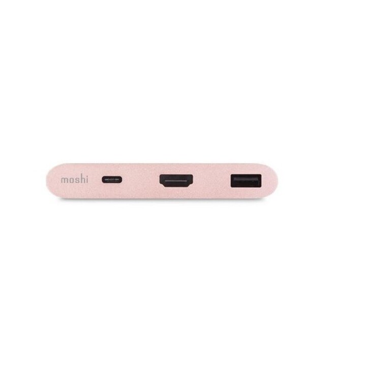 USB-C-Multiport-Adapter - Goldene Rose