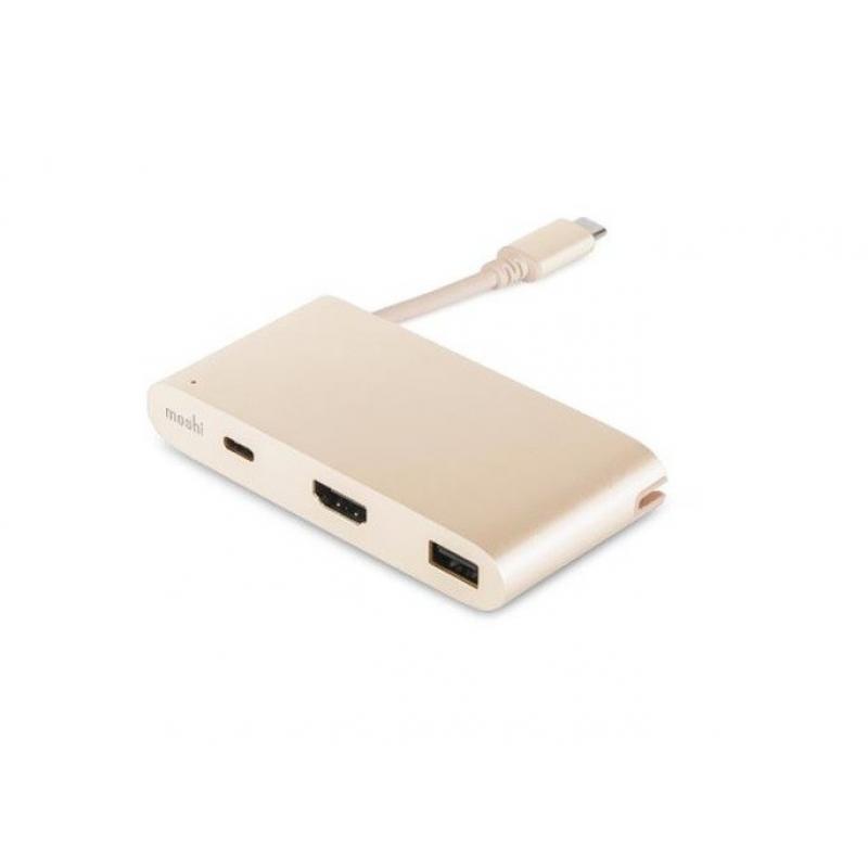 USB-C Multiport Adapter - Satin Gold - Imagen 1
