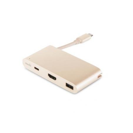 USB-C Multiport Adapter - Satin Gold - Imagen 1