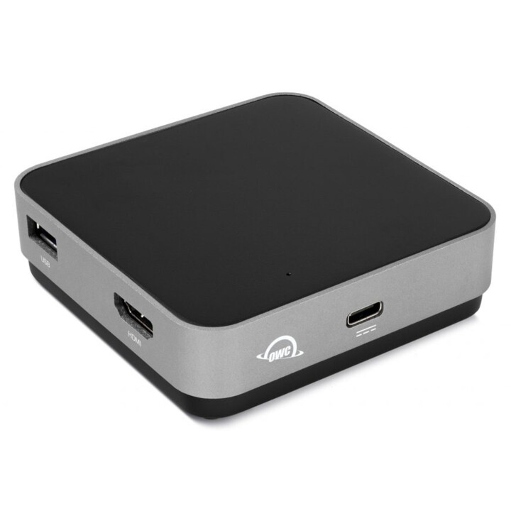 OWC USB-C Travel Dock Avec fil USB 3.2 Gen 1 (3.1 Gen 1) Type-C Gris