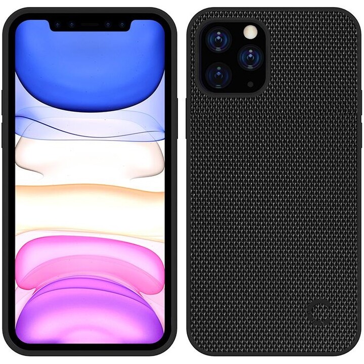 Coque TekView iPhone 12/12 Pro 6.1" - Noir