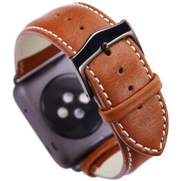 Copenhagen - Correa de reloj 38/40 mm - Bronceado / Gris espacial