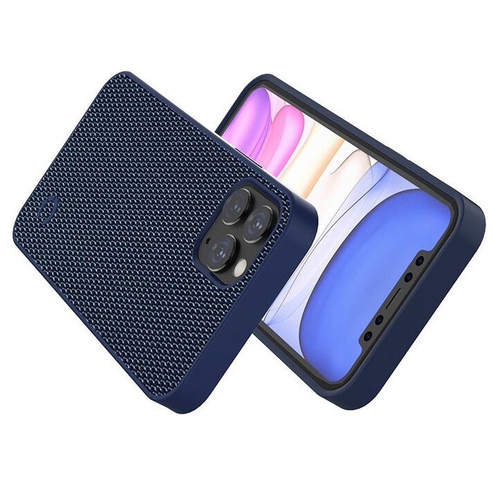 Capa TekView iPhone 12 Pro Max 6,7 "- Azul marinho