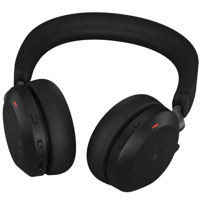 Jabra Evolve2 75 MS Stereo Headset On-Ear (Bluetooth, kabellos, ANC, USB-C)