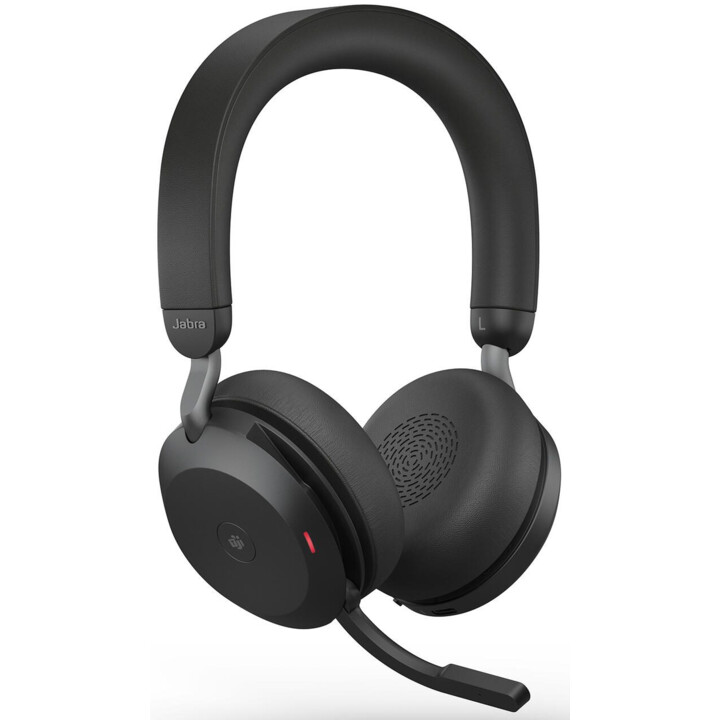 Jabra Evolve2 75 MS Stereo Headset On-Ear (Bluetooth, kabellos, ANC, USB-C)
