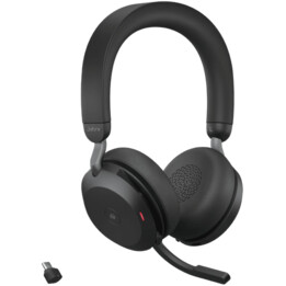 Jabra Evolve2 75 MS Stereo Headset On-Ear (Bluetooth, kabellos, ANC, USB-C)
