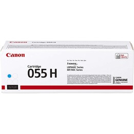 Canon Original 055H Toner High Yield - Cyan 5,900 Pages (3019C002)