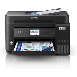 Epson EcoTank ET-4850 Tintenstrahl-Multifunktionsdrucker (A4, Drucken, Kopieren, Scannen, Fax, Tintentanksystem, USB)